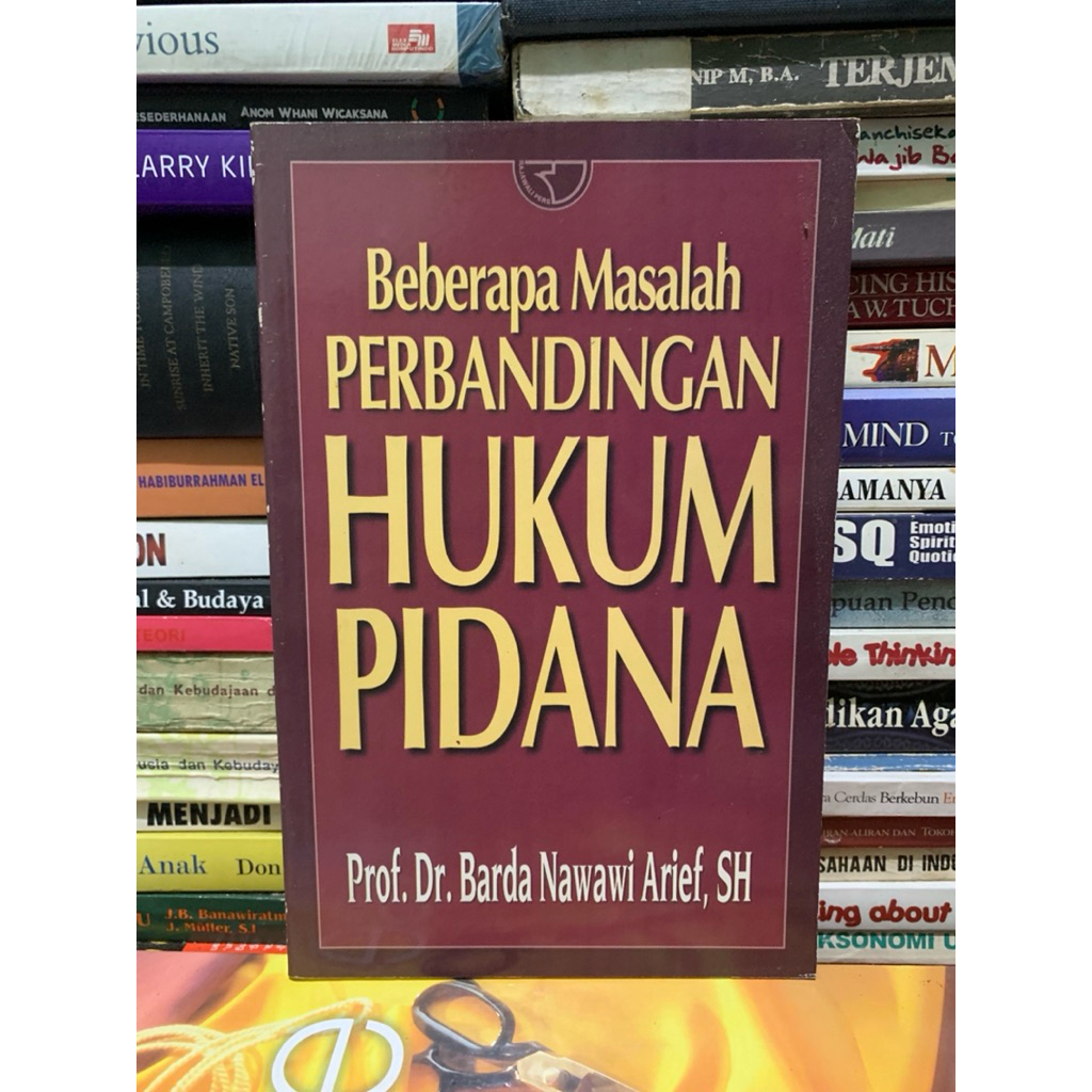 Beberapa masalah perbandingan hukum pidana by Prof dr barda nawawi ASLI ORIGINAL