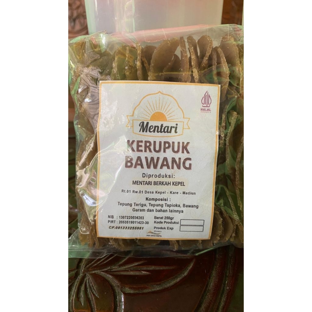 

Kerupuk Bawang Cap Mentari