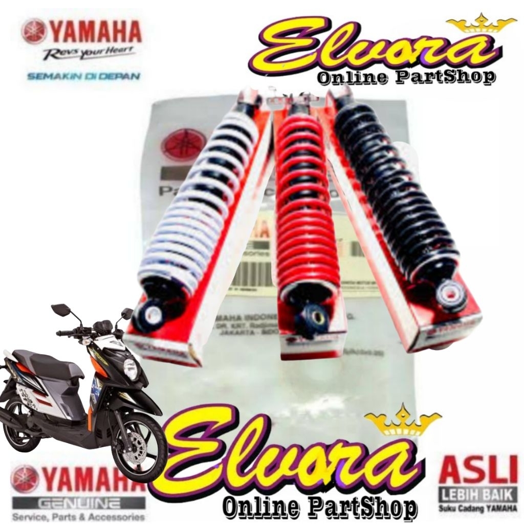 Shockbreaker belakang yamaha Xride 115 Original 2BU-F2210-00