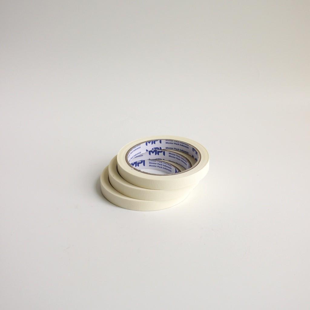 

Masking Tape 12mm x 21 meter MPI - Lakban Kertas 12mm x 21 meter