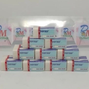 

Penghapus JOYKO 526 B40P Setip pensil eraser Pinsil Pencil Stip 3 Cm Ori 100% Original Asli Authentic