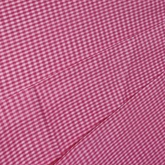 Kain sela petak kecil - kain gingham - kain belajar sulam - kain kotak menyulam - kain untuk menyula