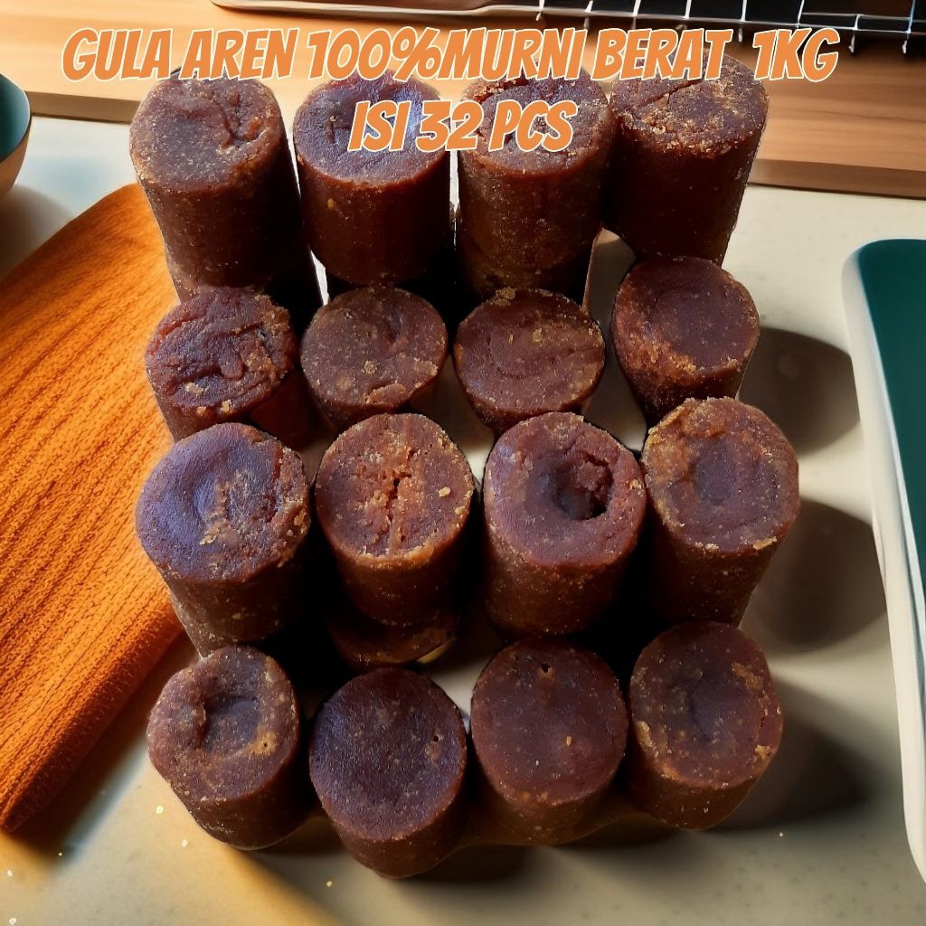 

GULA merah asli ukuran mini 500gr isi 16pcs 1kg isi 32pcs