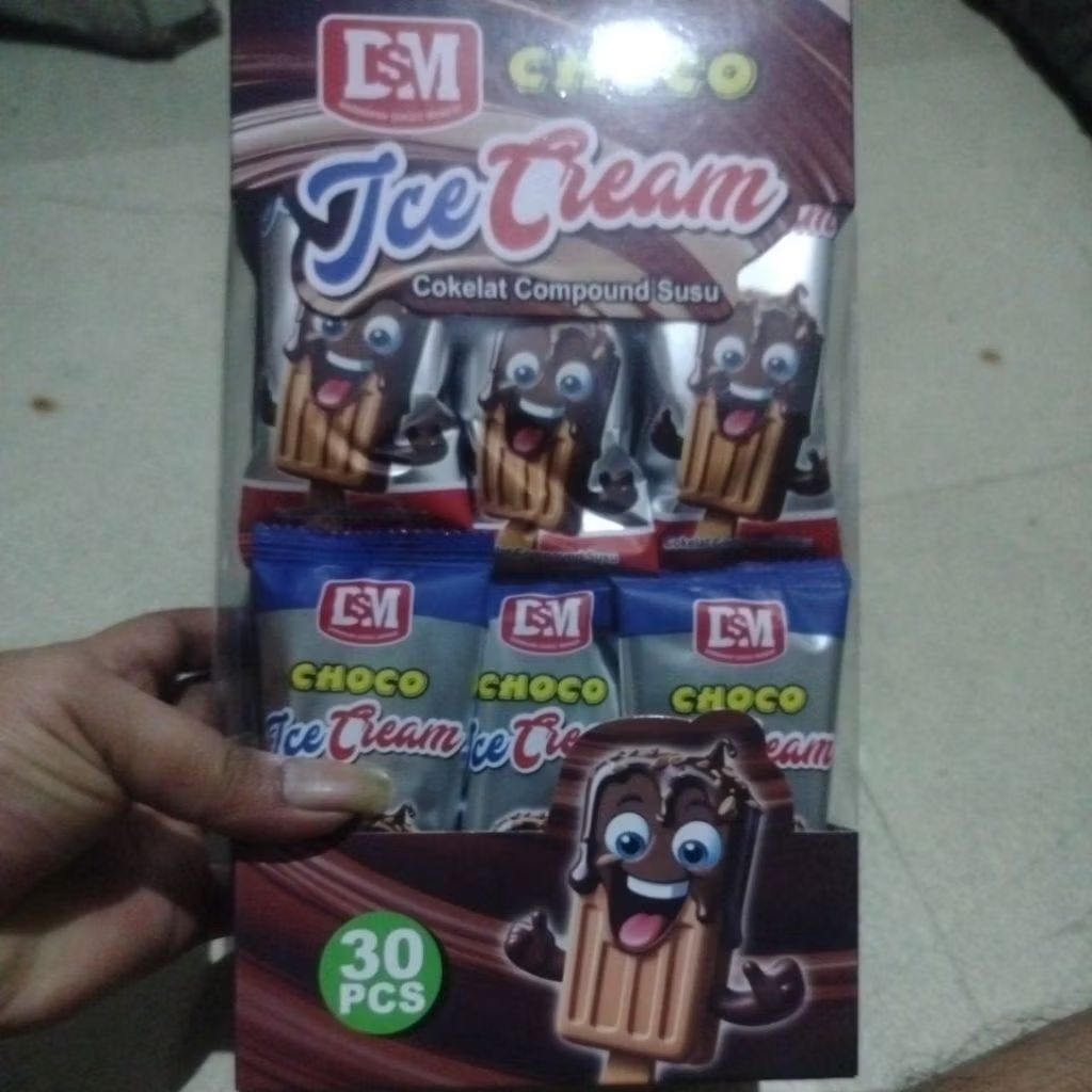 

PERMEN ANAK WARUNG BENTUK CHOCO ICE CREAM ISI 30PCS