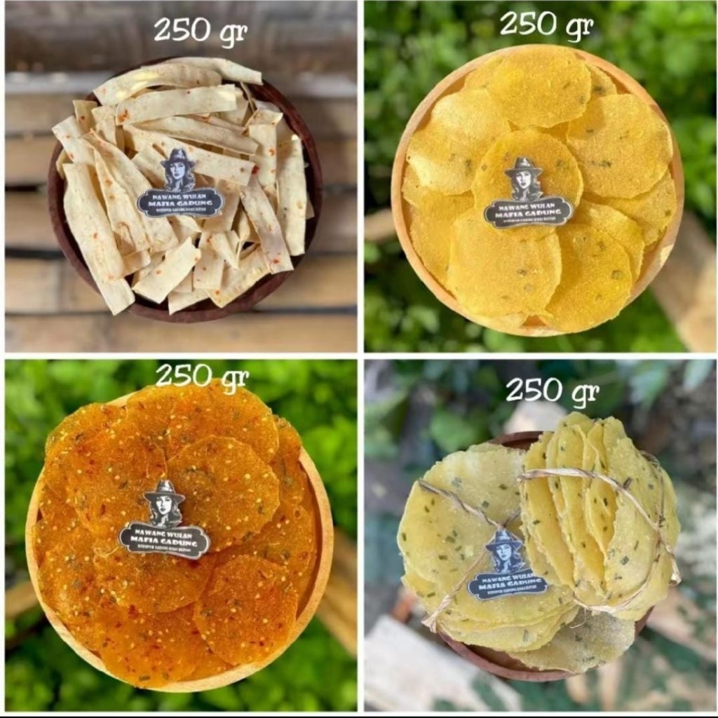 

250 GRAM ANEKA KERUPUK MAFIA GADUNG MENTAH