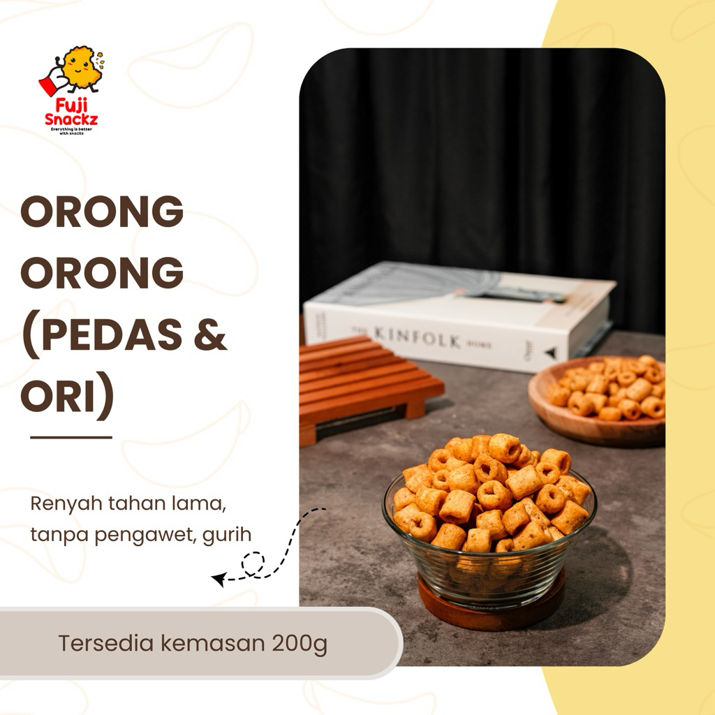 

Orong Orong asli medan garing rapuh 220g