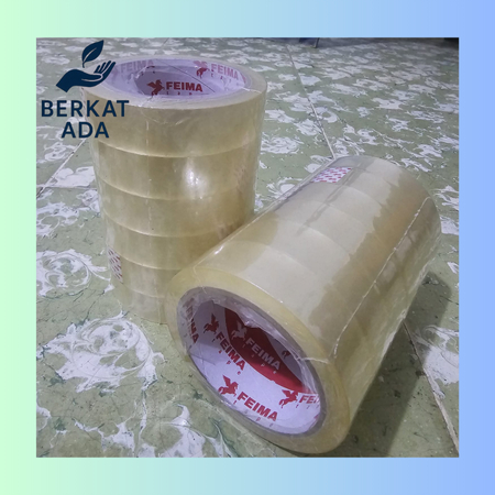 

BA Lakban Feima 1 Inch 24mm Bening Transparan 1 Slop (6pcs)