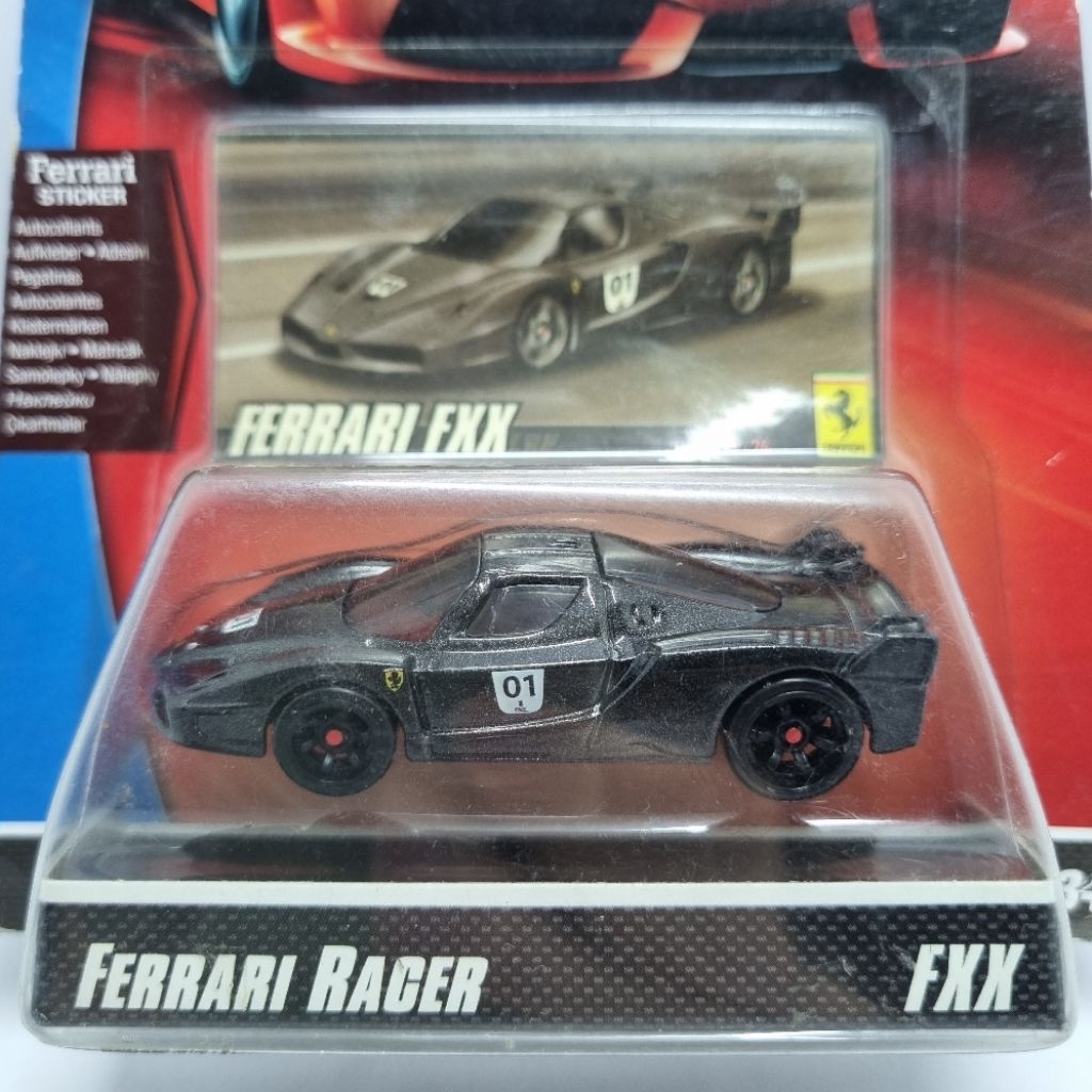 Diecast Hotwheels 1:64 FERRARI RACER FXX HITAM/BLACK
