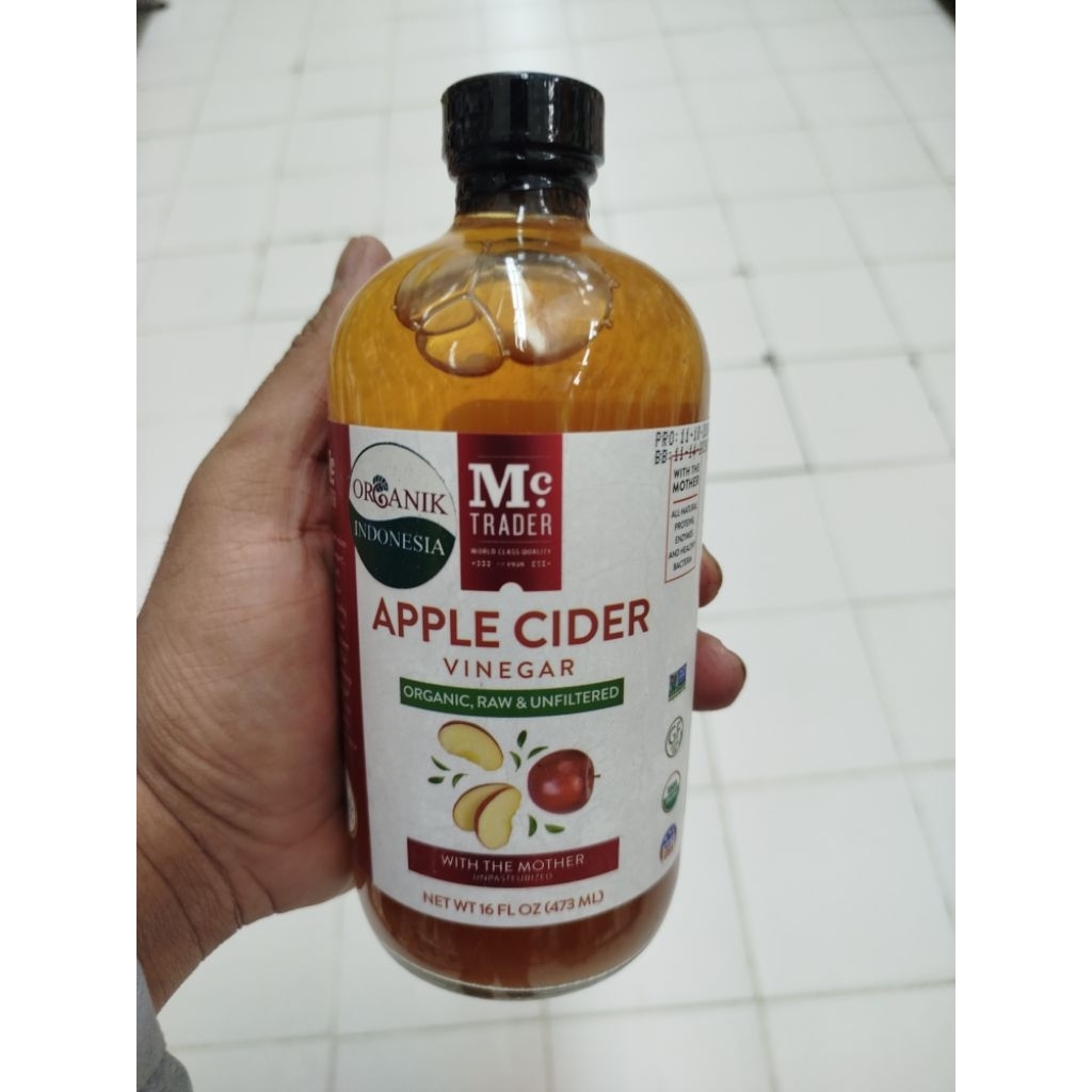 

MC TRADER APPLE CIDER VINEGAR 16OZ/473 ML