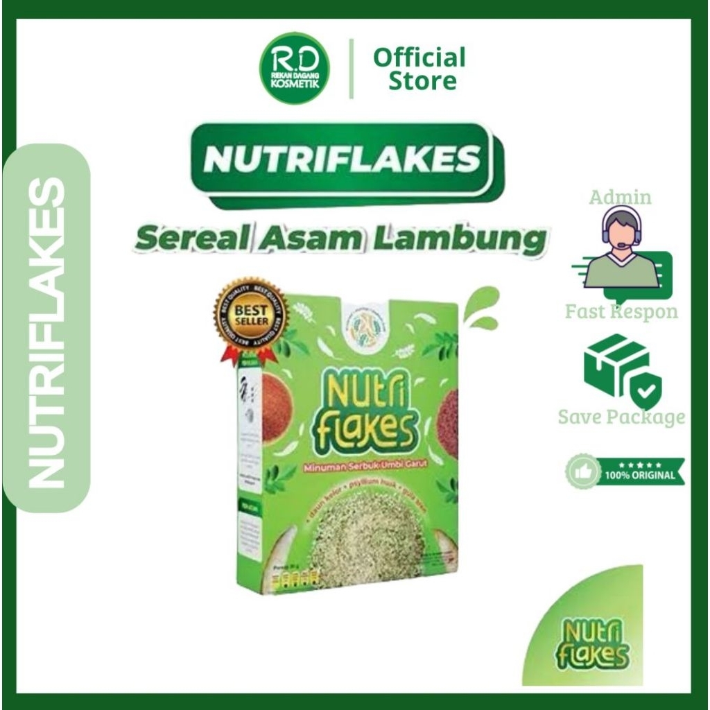 

♥️REKANDAGANG♥️NUTRIFLAKES || KAYA MANFAAT