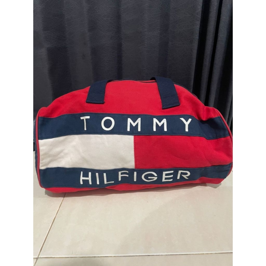 preloved duffle bag tommy h