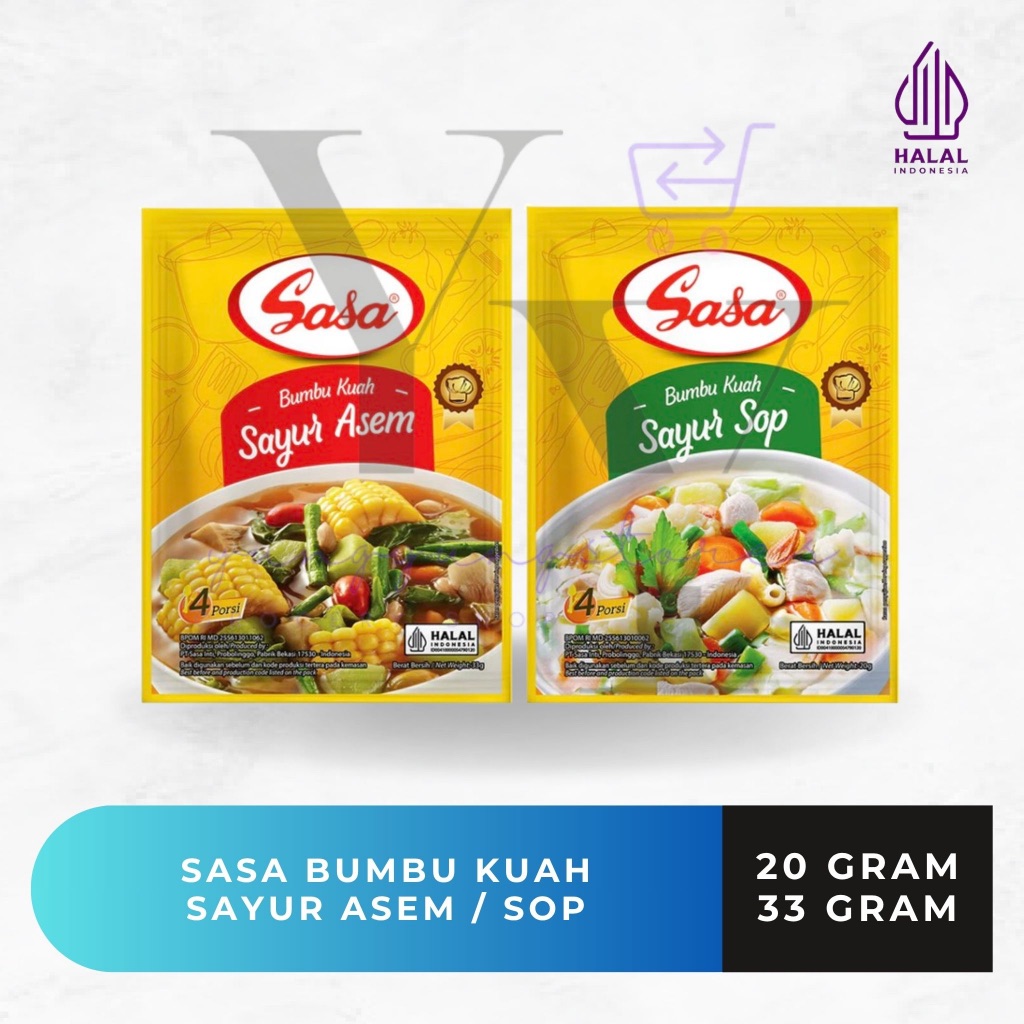 

Sasa Bumbu Kuah Sayur Asem / Sop 20 & 33 gram
