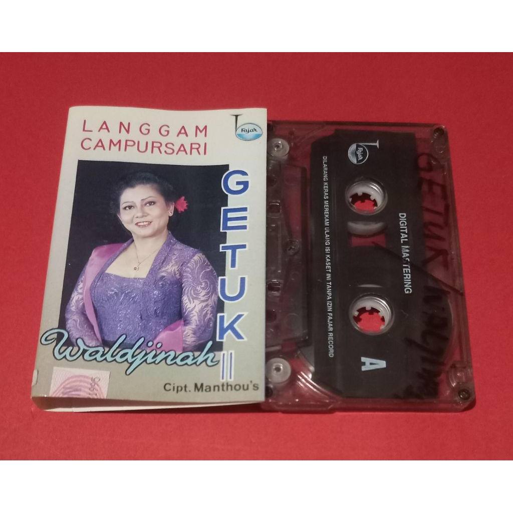 kaset pita Waldjinah  LANGGAM CAMPURSARI  / GETUK