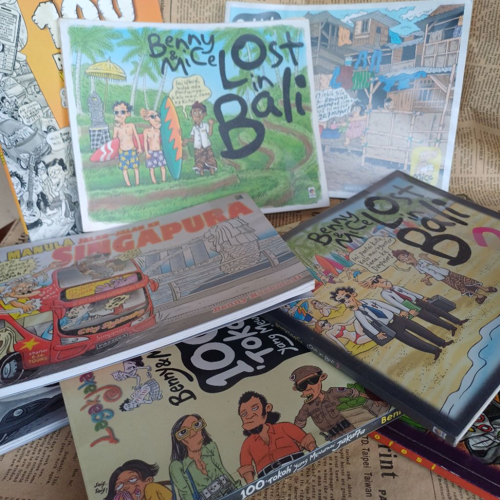 Preloved Kartun Benny and Mice.