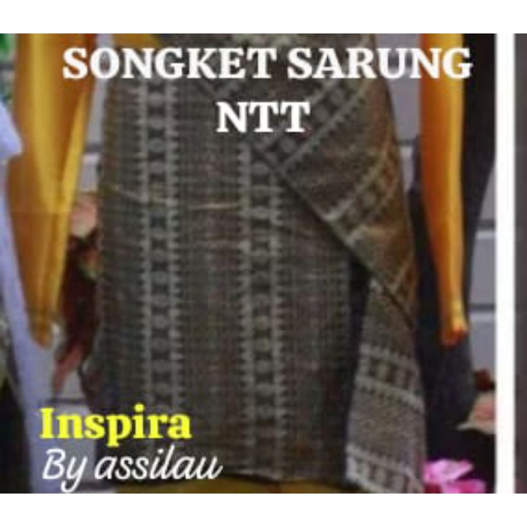 Slempang sarung songket NTT