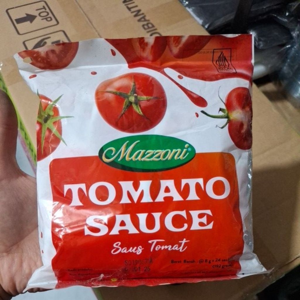 

Mazzoni saos Tomato Sauce Tomat 192 gr