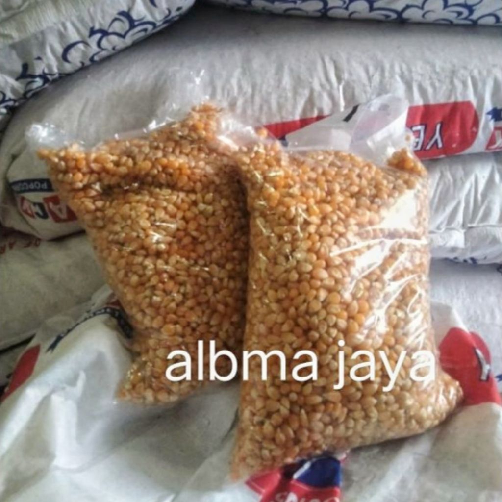

BIJI JAGUNG POPCORN SNACK YELLOW 1KG MENTAH