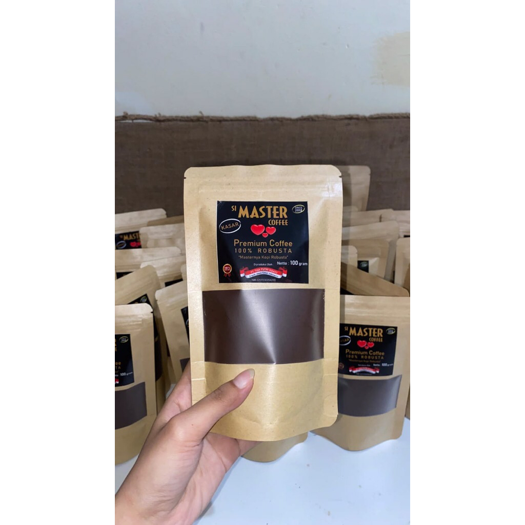 

Kopi Robusta Bubuk Lokal Si Master,Rasa kuat cocok buat Ngopi pagi 100% asli