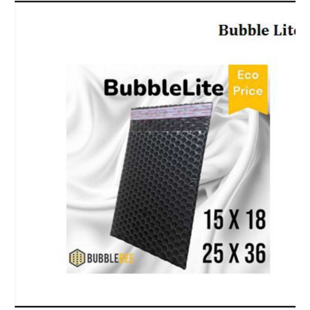 

Amplop Bubble Black/Hitam
