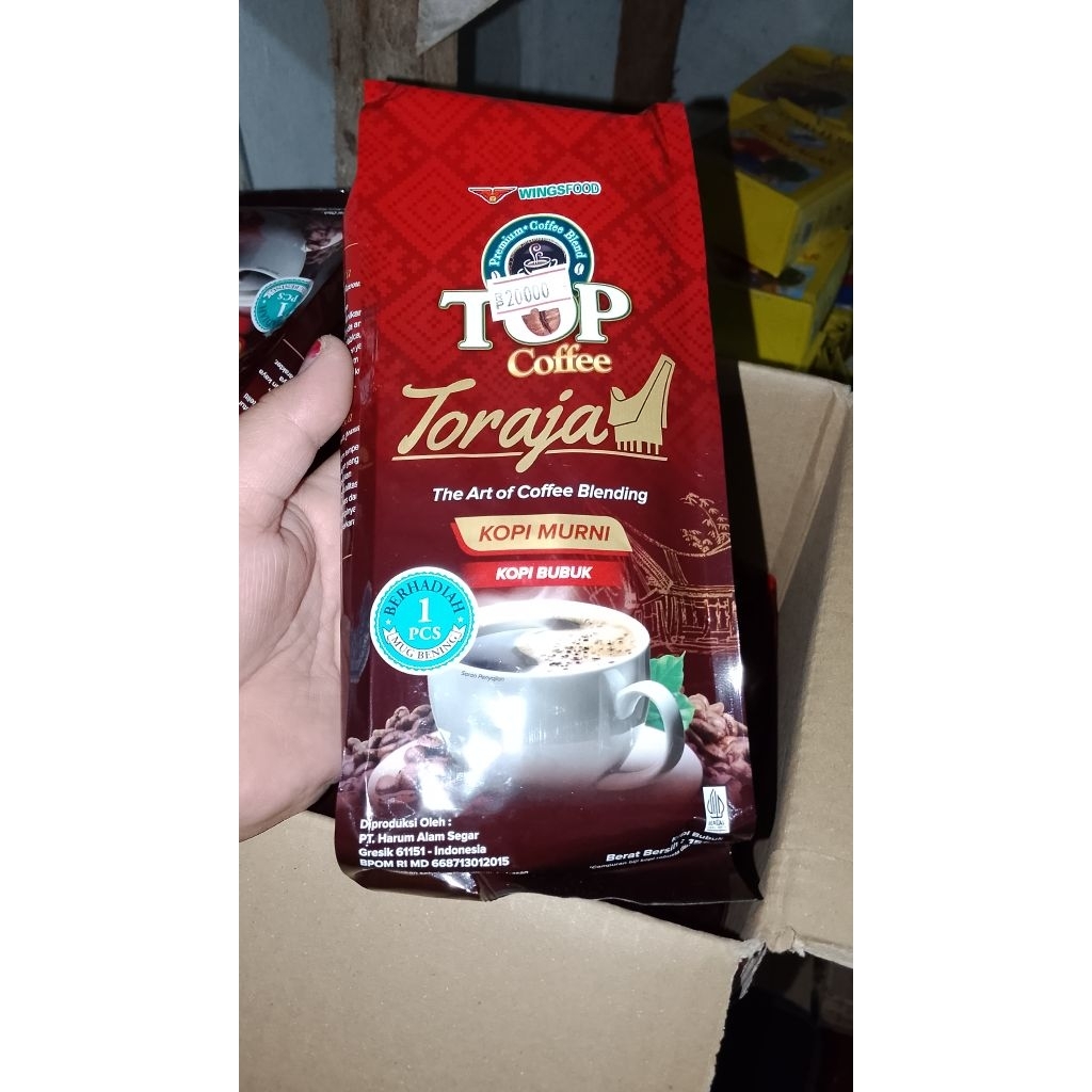 

Kopi Top Coffee Toraja 158 g