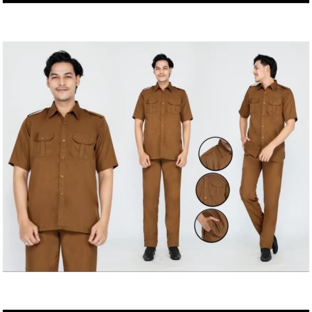 SERAGAM PNS PRIA/KEMEJA PNS/SERAGAM ASN /KEMEJA PNS PRIA PREMIUM