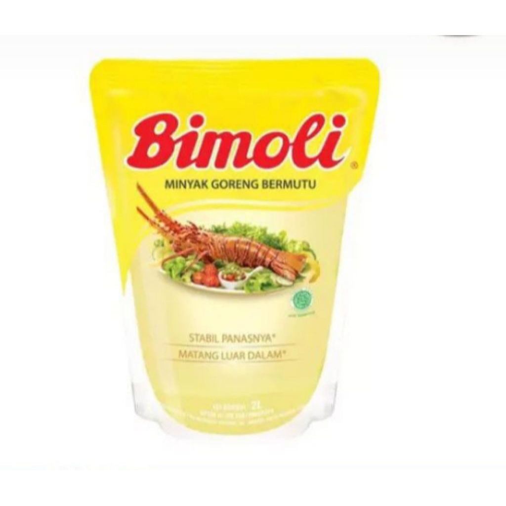 

Minyak Goreng Bimoli 2 Liter Pouch – Jernih, Tidak Berbau, Minyak Nabati Berkualitas