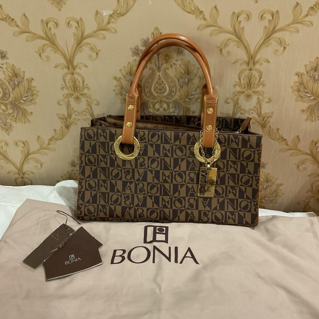 TAS BONIA ORIGINAL SECOND | TAS TENTENG WANITA . Hand Bag Wanita Bonia