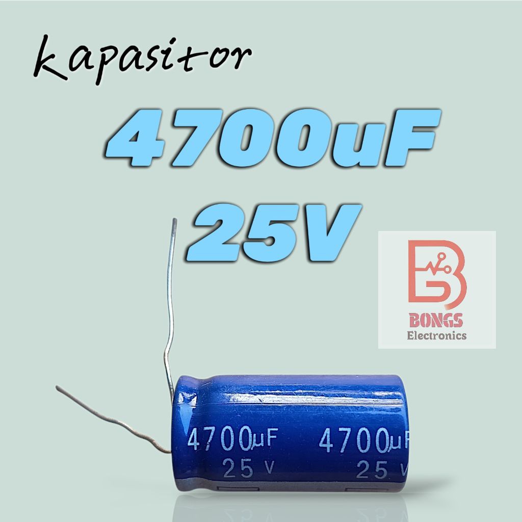 Elco/Kapasitor 4700uf 25Volt Panasonic 105°