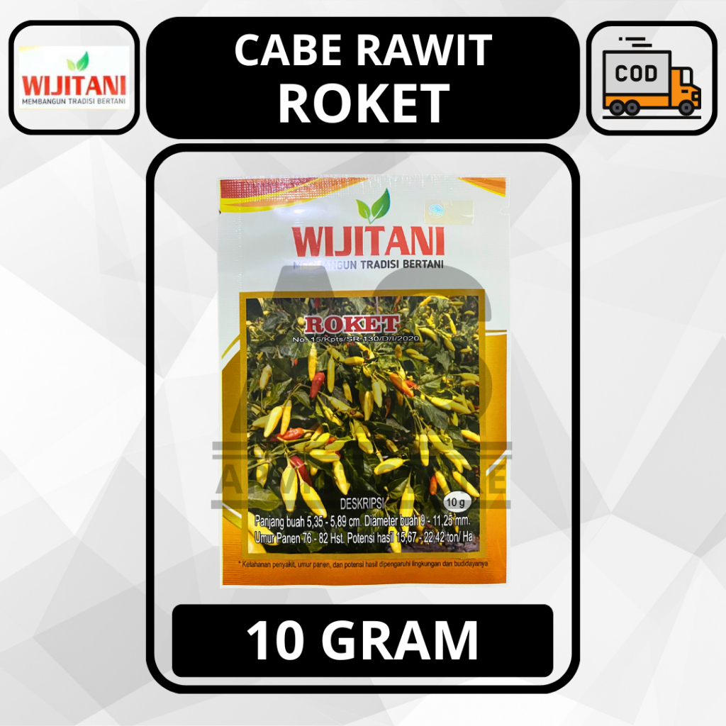 Benih Cabe Rawit ROKET 10 Gram Wijitani