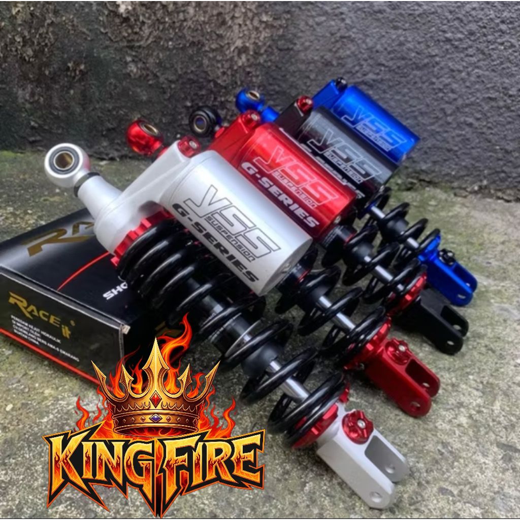 Shock Shockbreaker belakang matic single Y'S UK 310/free anting atas 330 replika ys G-Spot series hi
