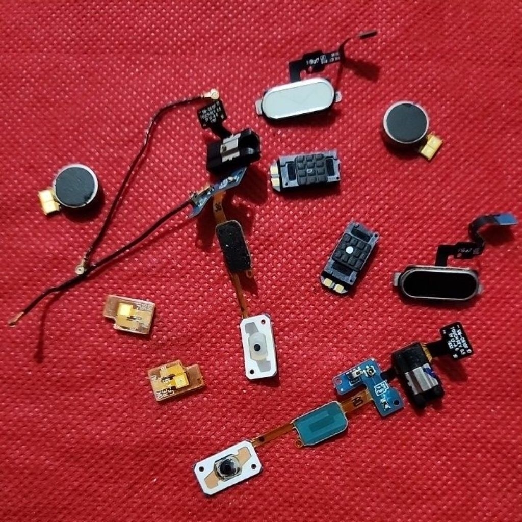 Sparepart samsung j7 prime original copotan plexible home earpiece vibrate sensor opsi samsung j7 pr