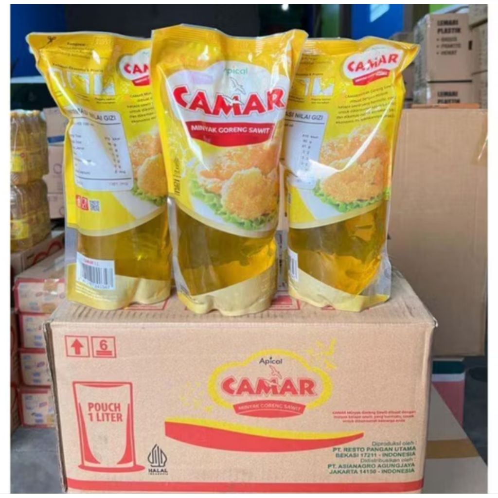 

Minyak Goreng Camar Refill 3 X 1L