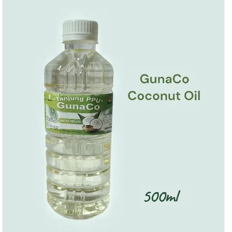 

GunaCo minyak kelapa murni 100% alami non RBD 500ml Penajam