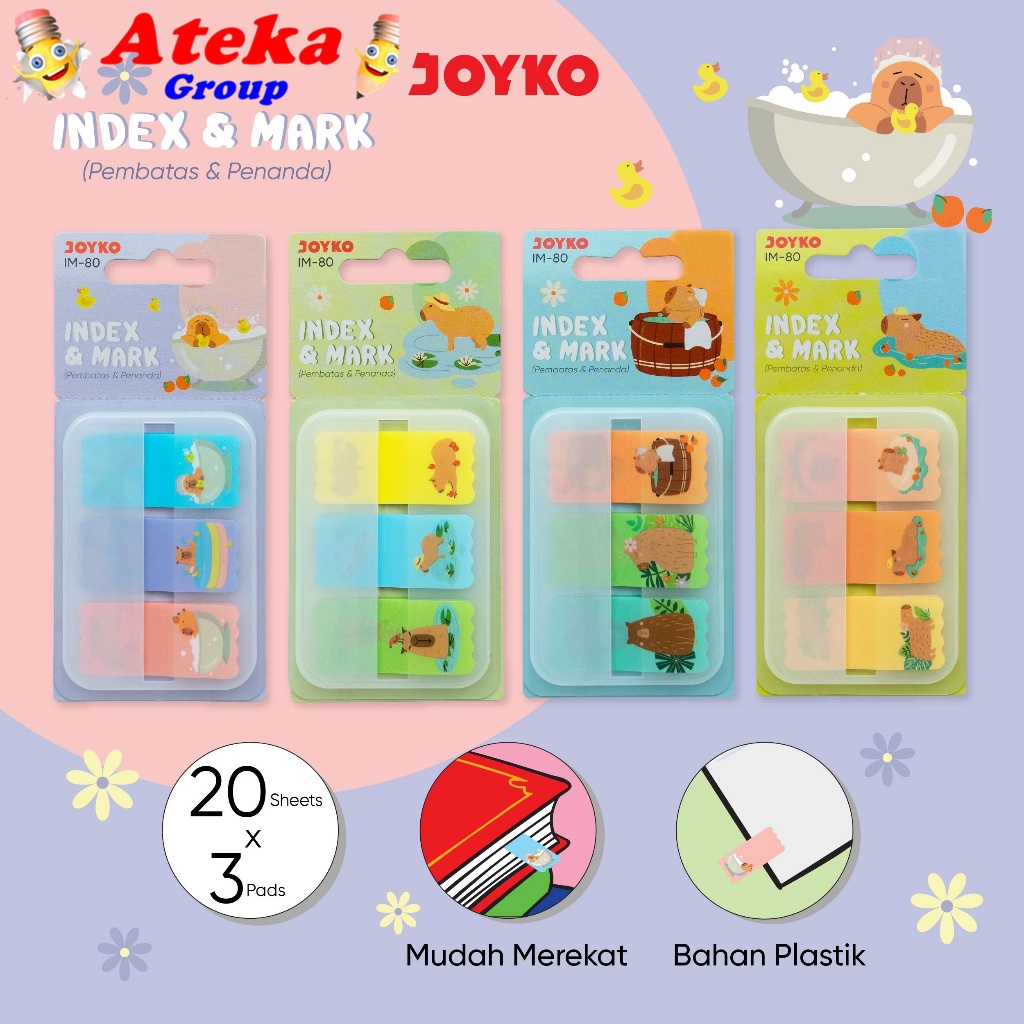 

[1 PCS] JOYKO Index Mark Penanda Pembatas IM-80 Plastik