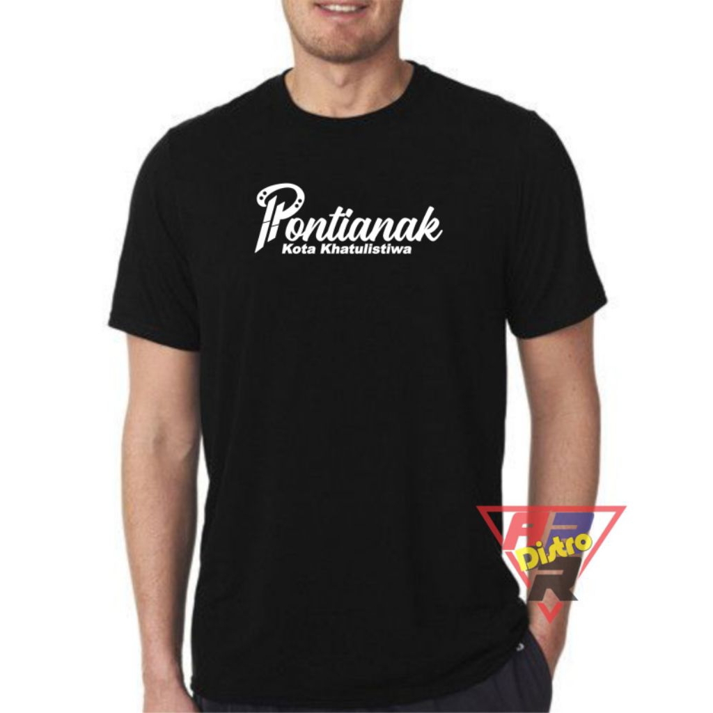 Kaos Pontianak Kalimantan Barat Kota Khatulistiwa/Kaos Pontianak Kalimantan