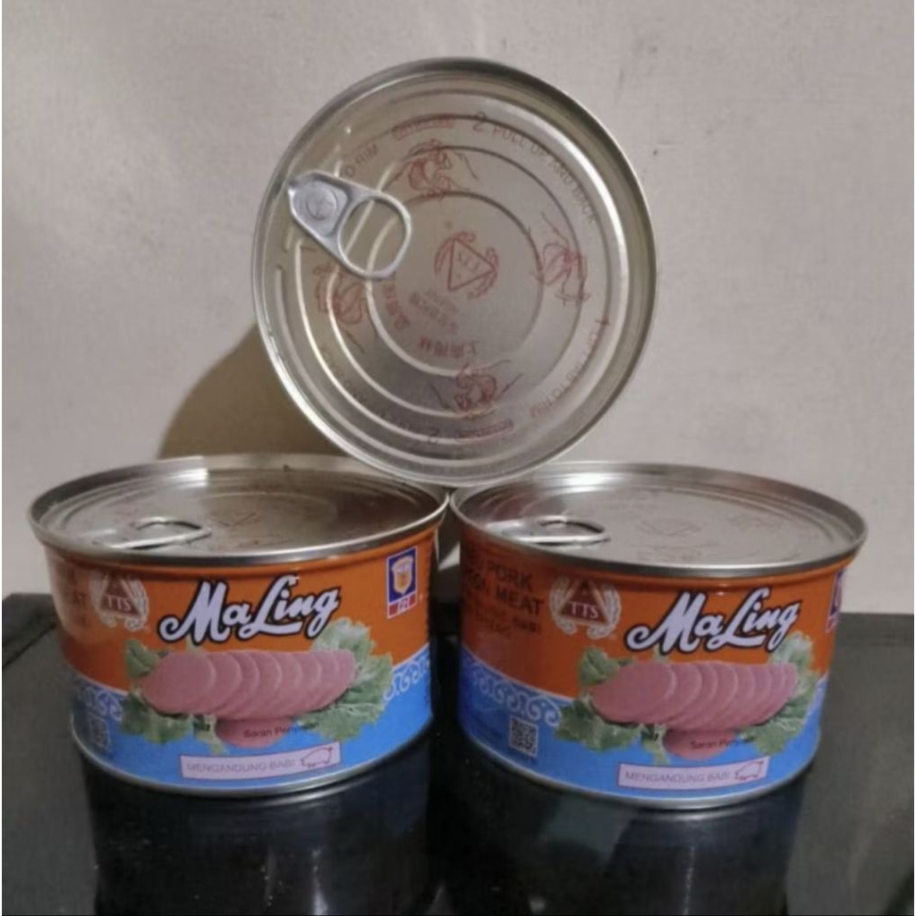 

TTS HAM MALING / CANNED PORK LUNCHEON / HAM BABI KALENG BESAR 397GR