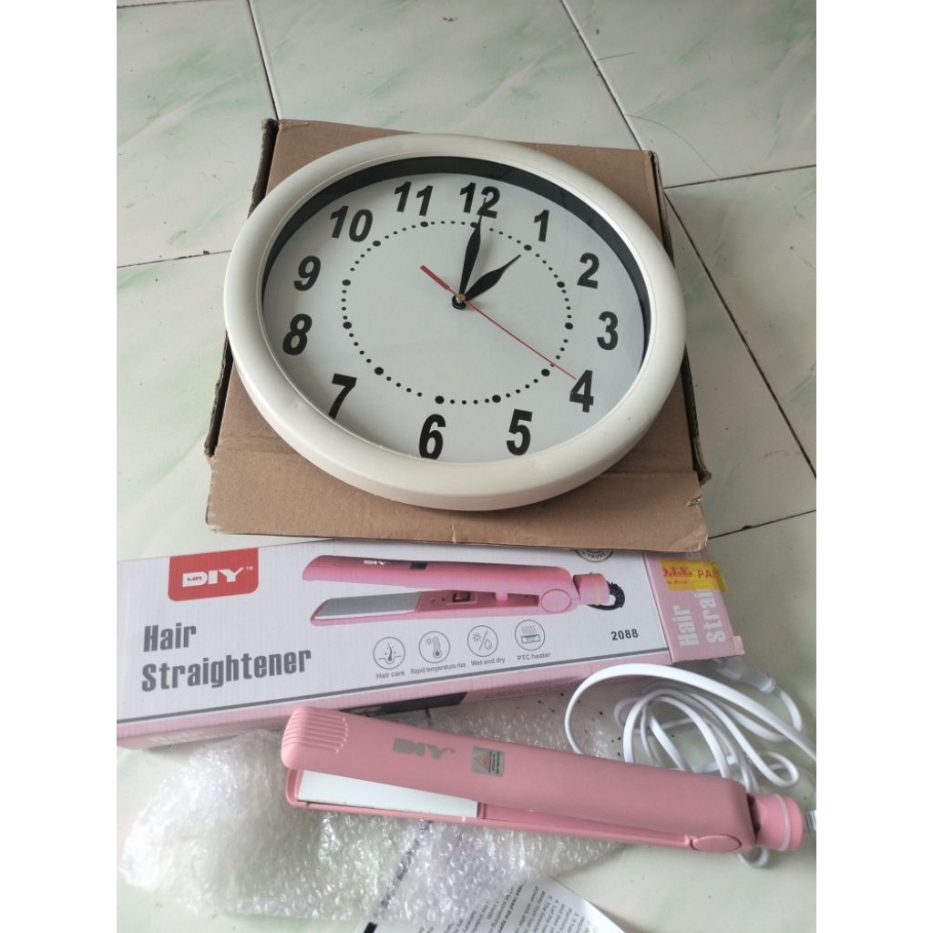 alat Catok Bekas Normal +free jam dinding newa