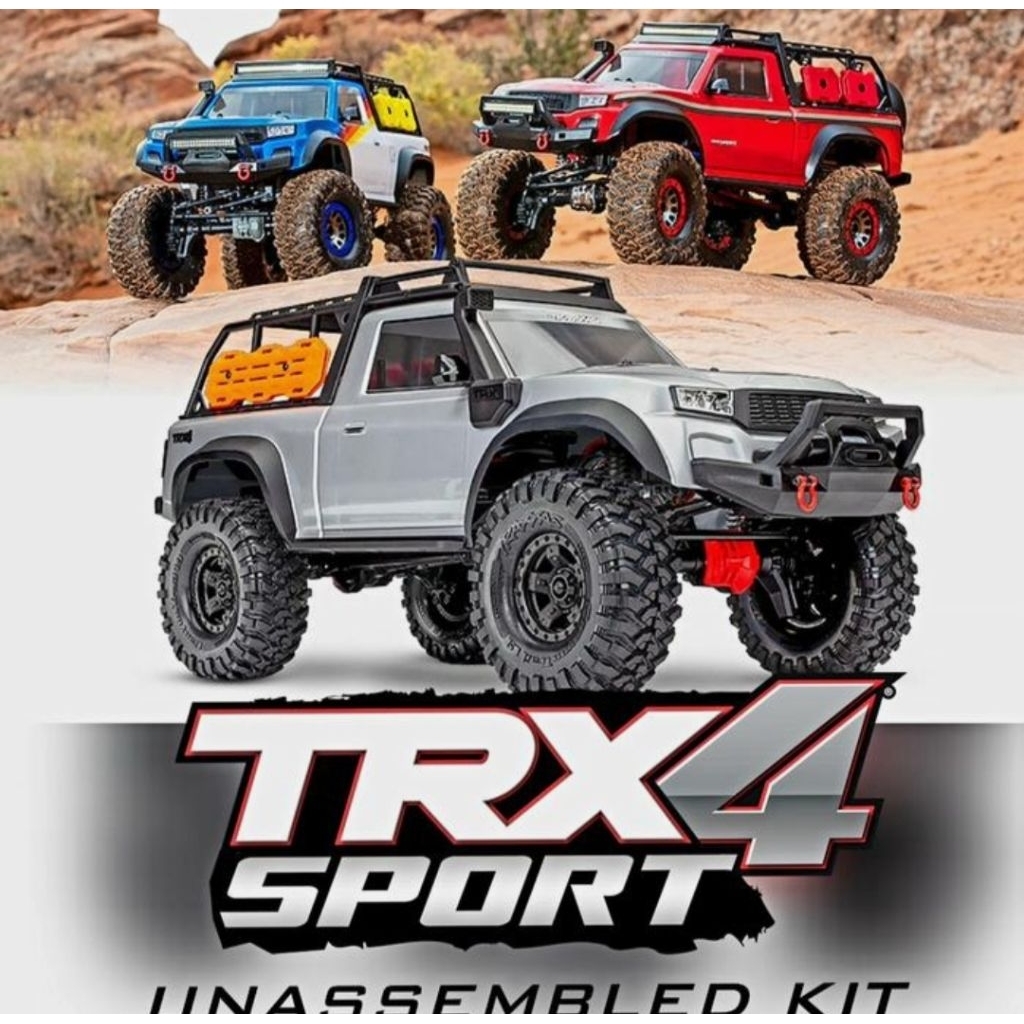 Traxxas Trx4 Trx-4 Sport High Trail Edition Rc Adventure Crawler RTR