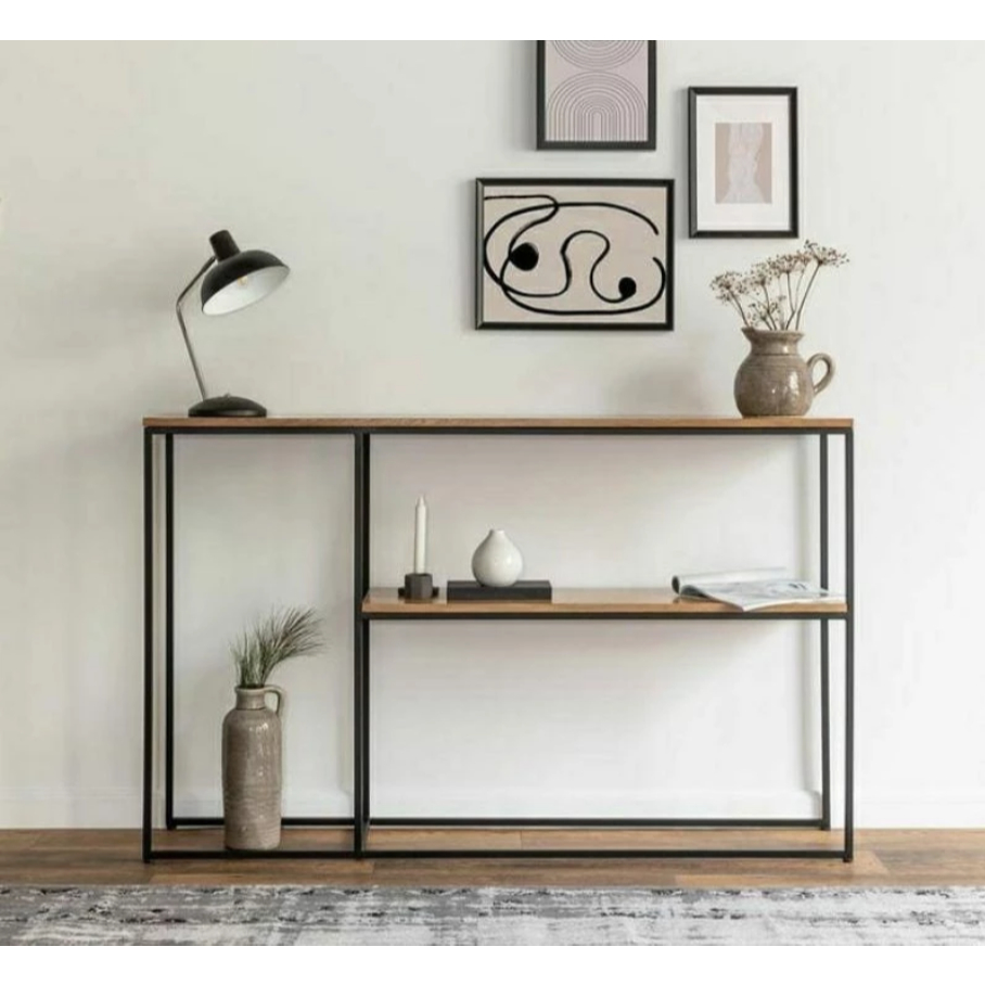 meja console Rak besi serbaguna