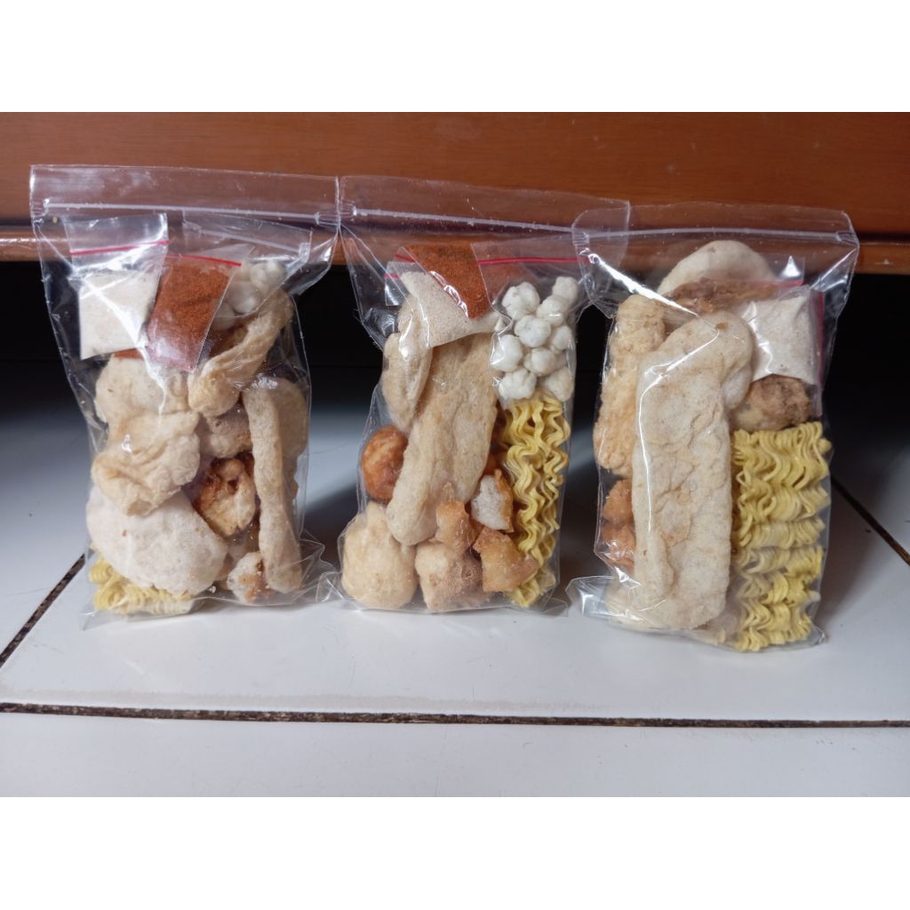 

Cuanki Instan Pouch Besar pakai mie