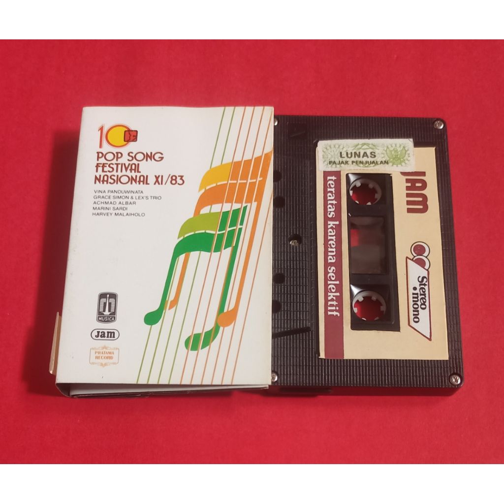 kaset pita POP SONG FESTIVAL NASIONAL XI/83