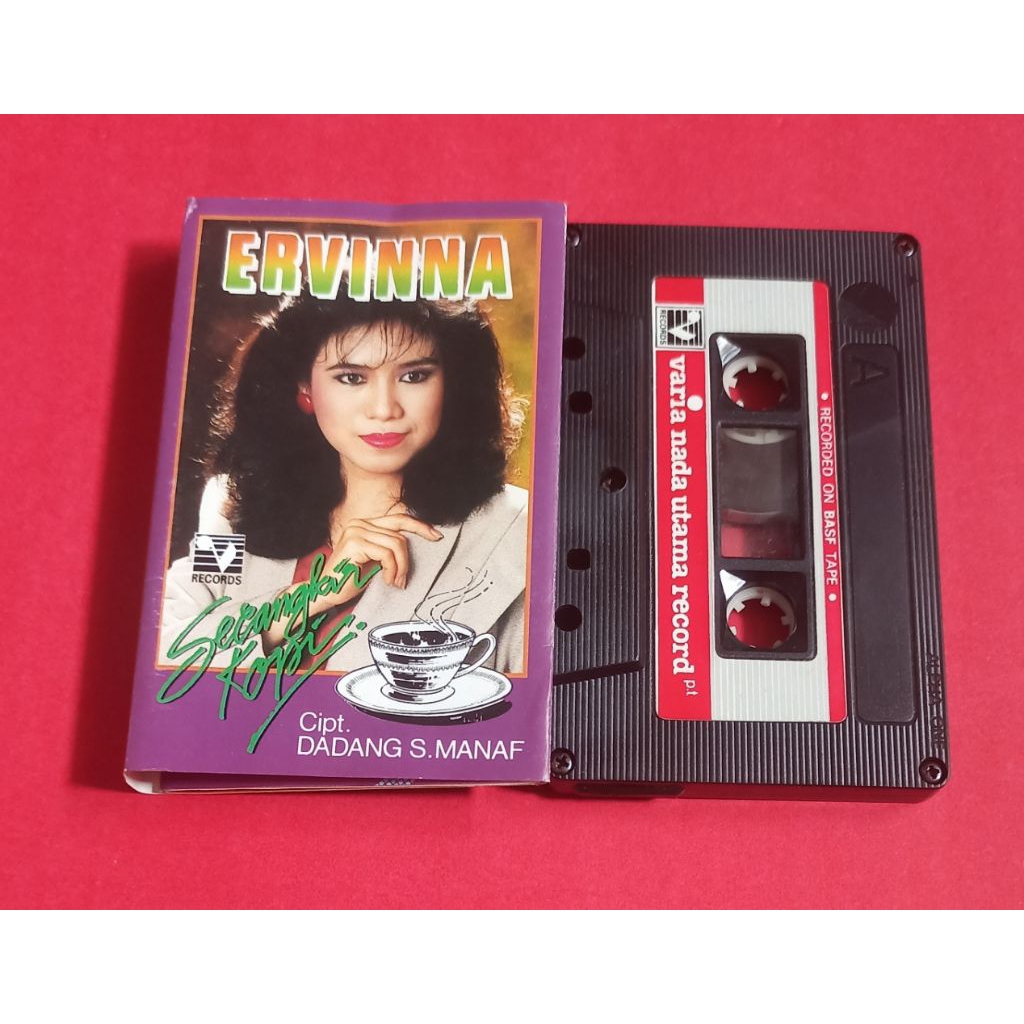 kaset pita ERVINNA / SECANGKIR KOPI