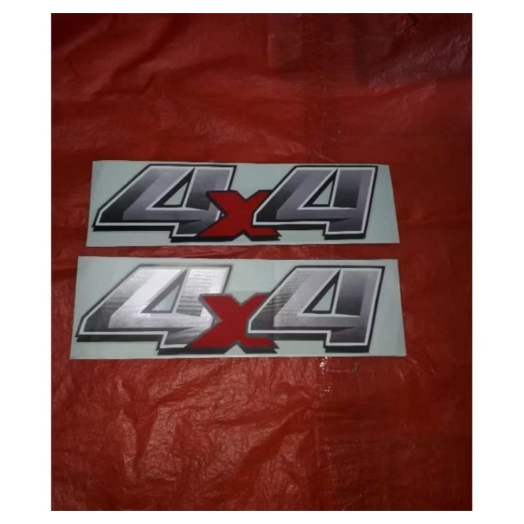 

STICKER 4X4 KW SET