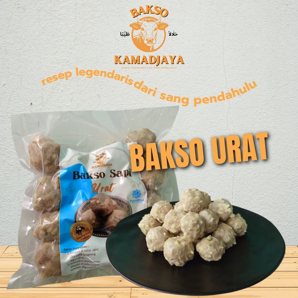 

Bakso Sapi Urat Halus Kamadjaya 250gr – Bakso Urat Premium Daging Sapi Asli Tanpa Pengawet