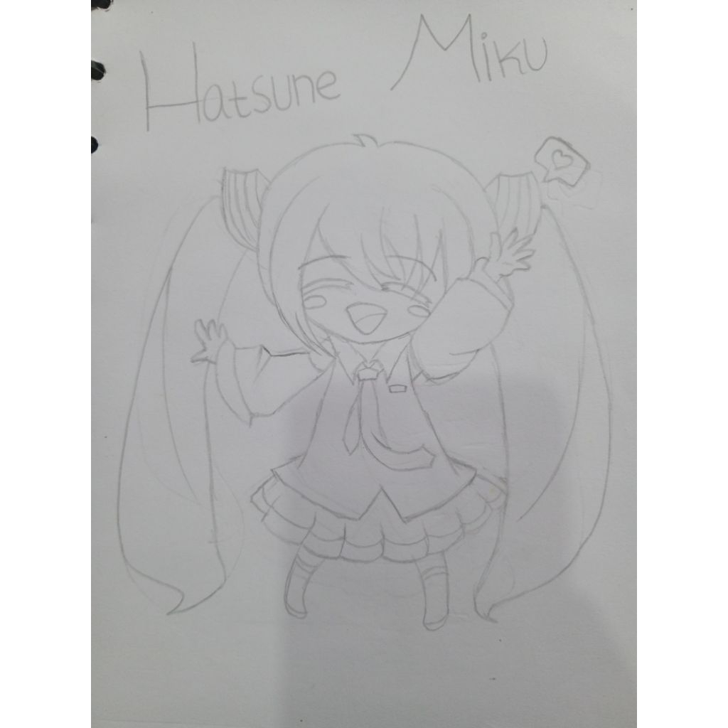 

Sketsa Gambar Hatsune Miku