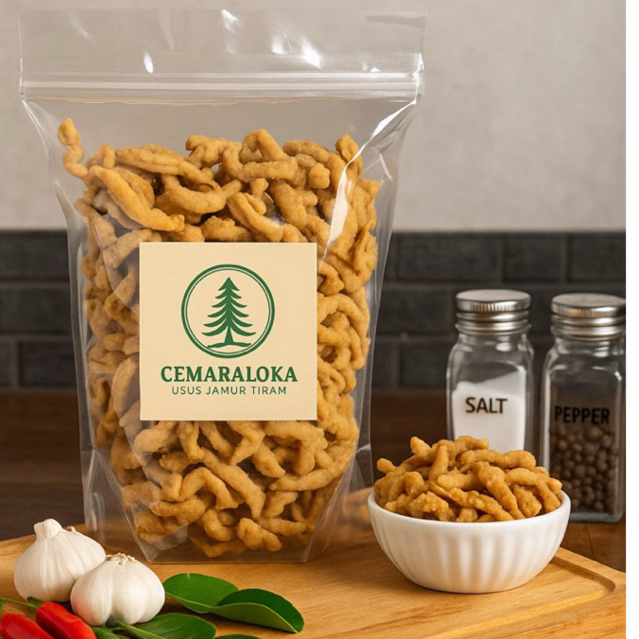 

CEMARALOKA - Kripik Usus Ayam Gurih Rempah Original