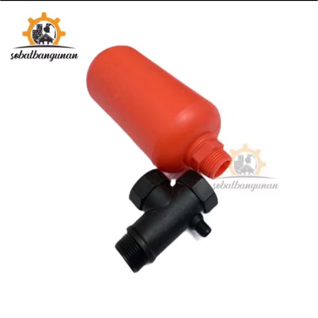 T DRAT Tabung PVC Plastik Orange / T Drat Tabung Pompa Untuk Pompa Air Non Otomatis