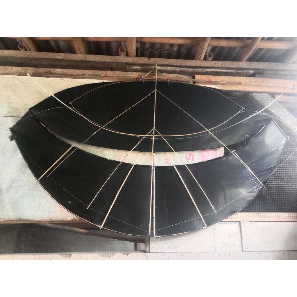 Ragangan layangan pegon ukuran 100cm