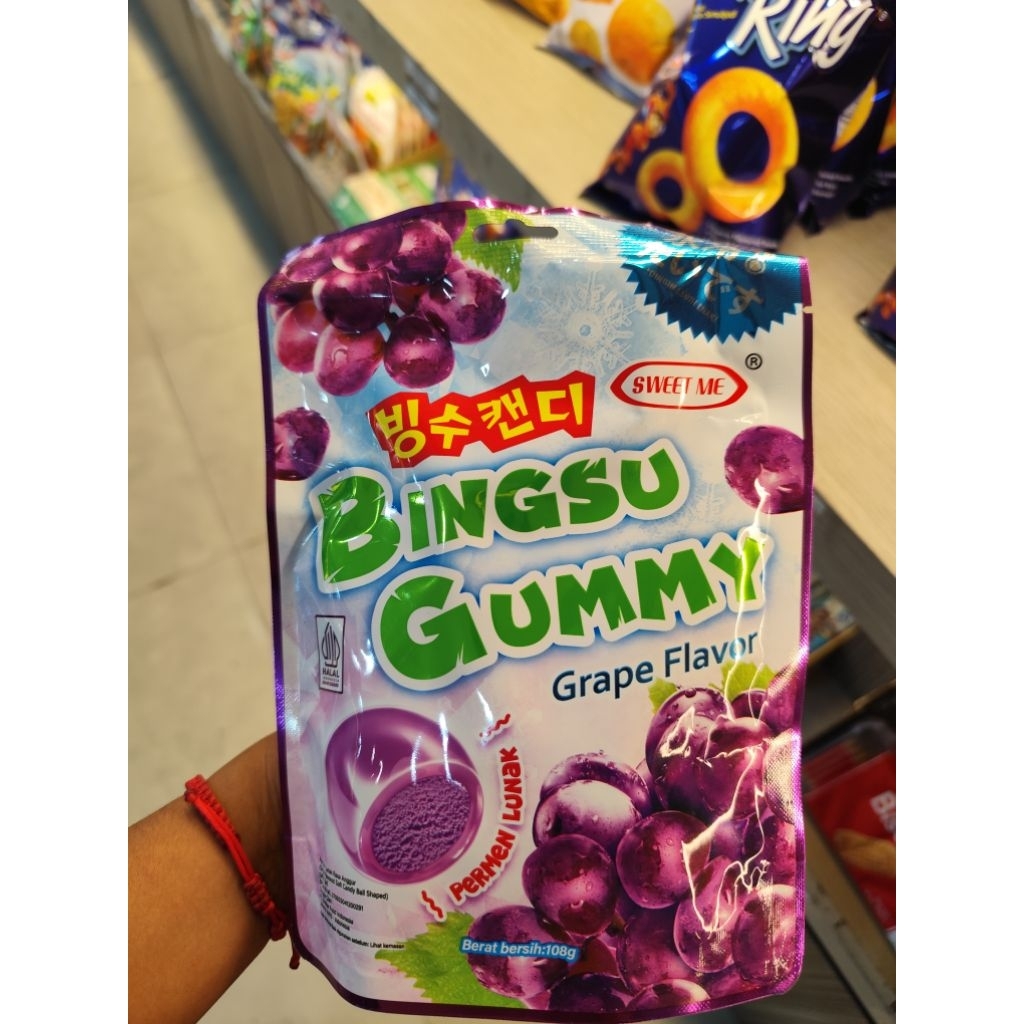 

BINGSU GUMMY GRAPE 108GRAM (1001080003)