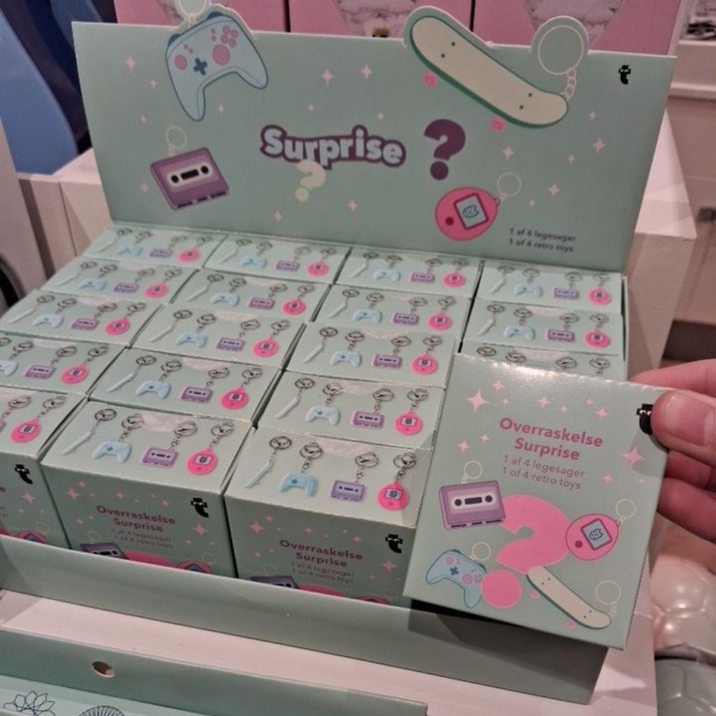 [JASTIP FLYING TIGER] Gantungan Kunci Mini Lucu Random Surprise Blind Box